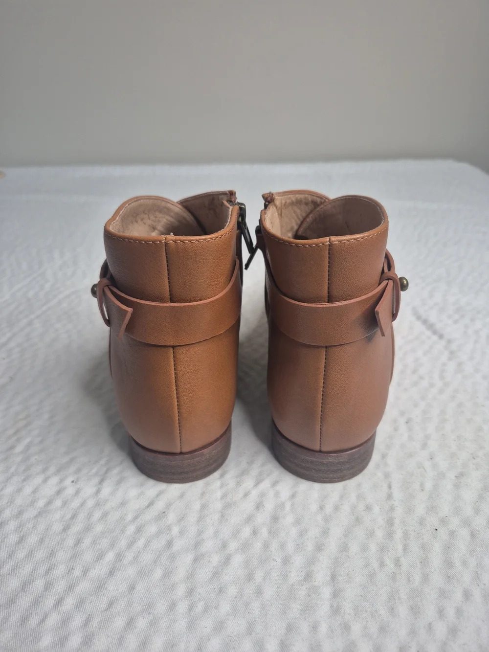 madewell Style AA 191 womens boots,Brown Size 5